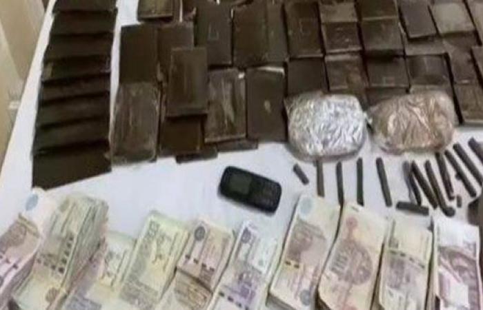 ضبط عدة عناصر إجرامية لجلب مواد مخدرة بقيمة تتجاوز 9 مليون جنيه